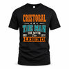 CRISTOBAL HH F007 The Man The Myth The Legend Personalized Shirt – Gift for Men