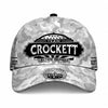 CROCKETT TC01 HH79 Team Your Name Hat, Personalized Camo Baseball Cap, Custom Family Gift, Gift for Him Her
