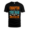 CROMPTON HH F007 The Man The Myth The Legend Personalized Shirt – Gift for Men