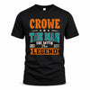 CROWE HH F007 The Man The Myth The Legend Personalized Shirt – Gift for Men