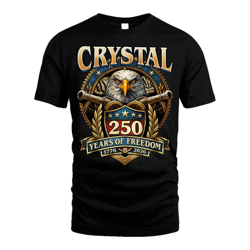 CRYSTAL HH88-K250-104...250 Years Of Freedom 1776-2026