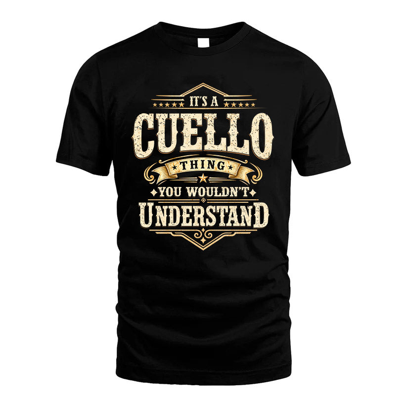 CUELLO HH-F009–Personalized Name Quote Apparel “It’s an NAME Thing You Wouldn’t Understand”