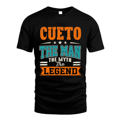 CUETO HH F007 The Man The Myth The Legend Personalized Shirt – Gift for Men
