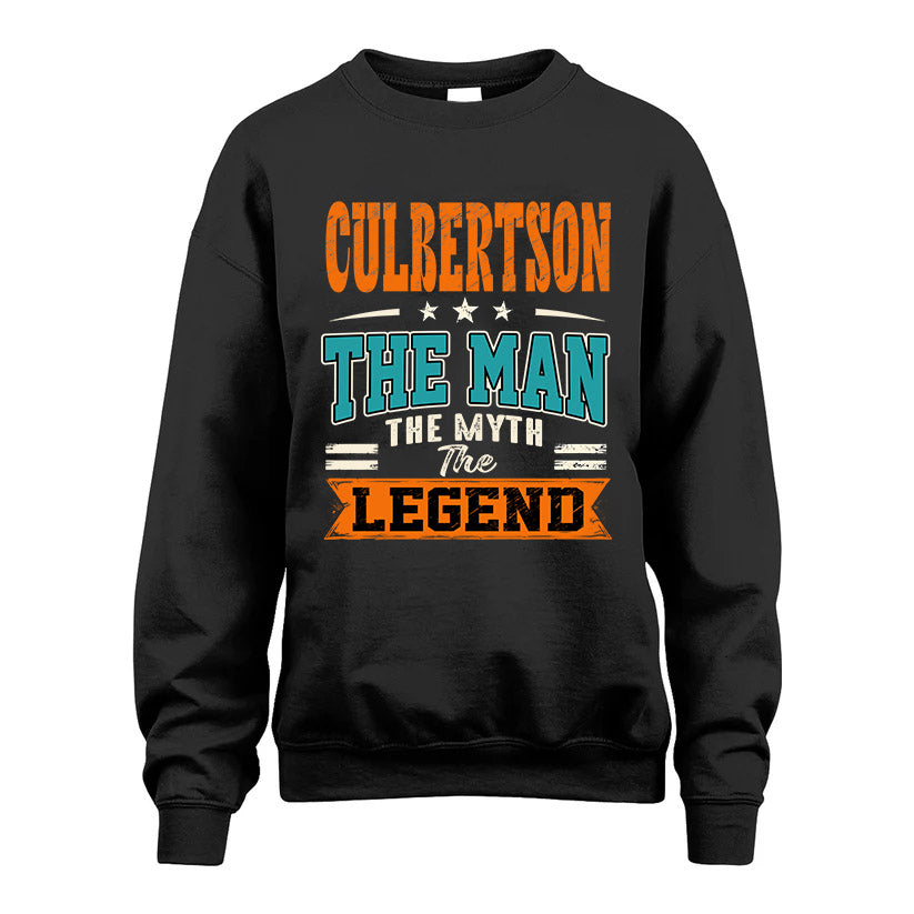 CULBERTSON HH F007 The Man The Myth The Legend Personalized Shirt – Gift for Men