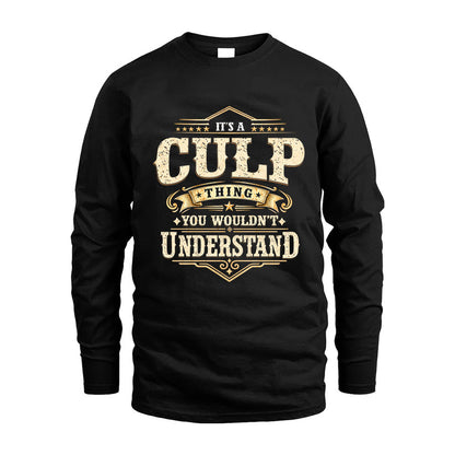 CULP HH-F009–Personalized Name Quote Apparel “It’s an NAME Thing You Wouldn’t Understand”