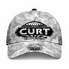 CURT TC01 HH79 Team Your Name Hat, Personalized Camo Baseball Cap, Custom Family Gift, Gift for Him Her