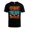 CUTHBERT HH F007 The Man The Myth The Legend Personalized Shirt – Gift for Men