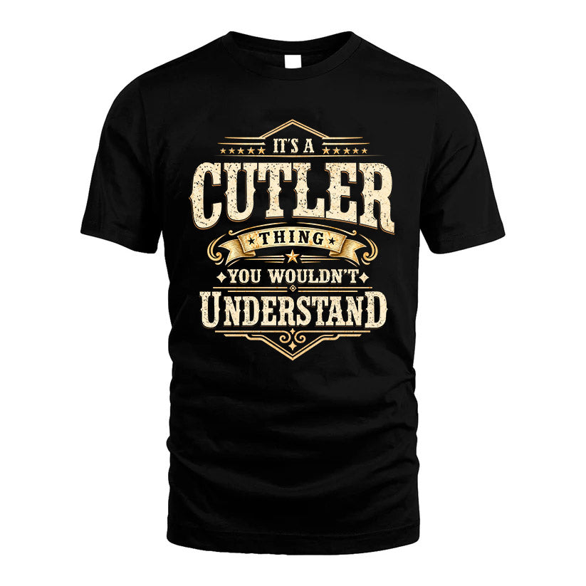 CUTLER HH-F009–Personalized Name Quote Apparel “It’s an NAME Thing You Wouldn’t Understand”