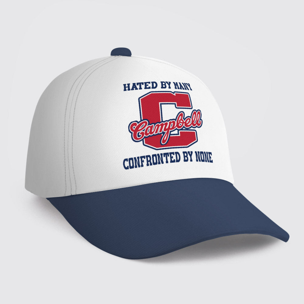 CAMPBELL TA01-CP79 Hated By Many Confronted By None Sporty Cap