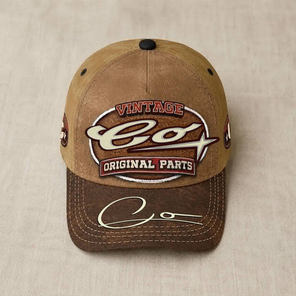 CO TC02 HH79  Personalized Name Baseball Cap, Vintage Retro Hat, Custom Gift for Him & Her