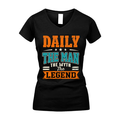 DAILY HH F007 The Man The Myth The Legend Personalized Shirt – Gift for Men