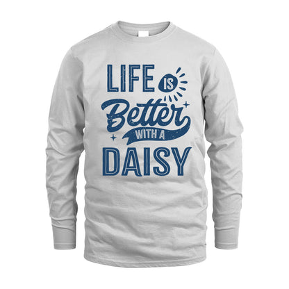 DAISY HH88-K2–Personalized Name Quote T-Shirt Life Is Better With Unisex Gift