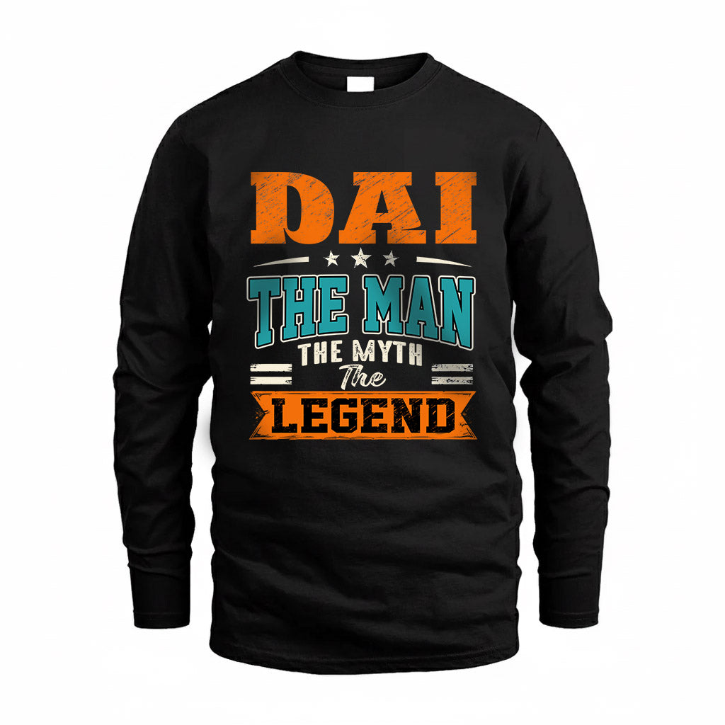 DAI HH F007 The Man The Myth The Legend Personalized Shirt – Gift for Men