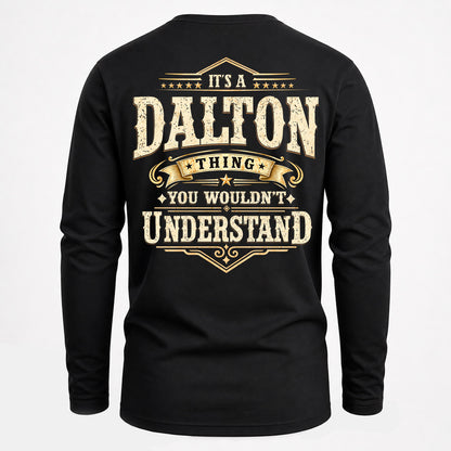 DALTON HH-F003–Personalized Name Quote Apparel “It’s an NAME Thing You Wouldn’t Understand”