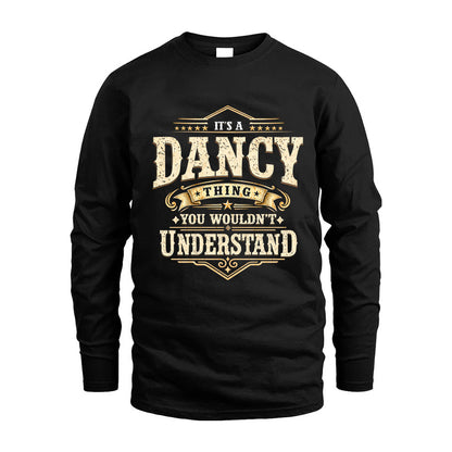 DANCY HH-F009–Personalized Name Quote Apparel “It’s an NAME Thing You Wouldn’t Understand”