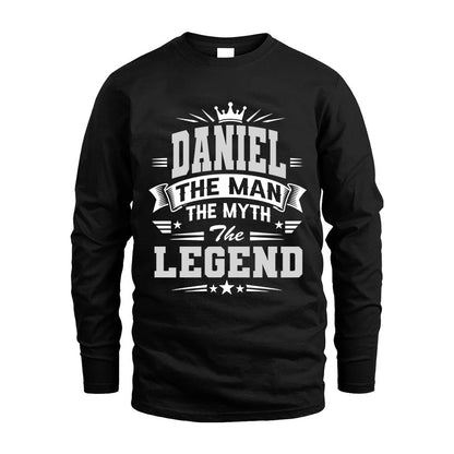 DANIEL HH F004 The Man The Myth The Legend Personalized Shirt – Gift for Men