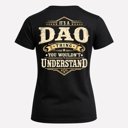 DAO HH-F003–Personalized Name Quote Apparel “It’s an NAME Thing You Wouldn’t Understand”