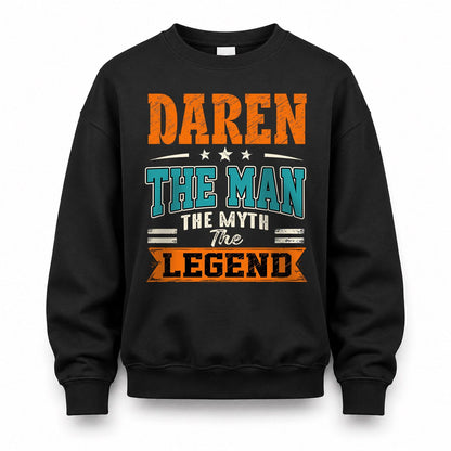 DAREN HH F007 The Man The Myth The Legend Personalized Shirt – Gift for Men