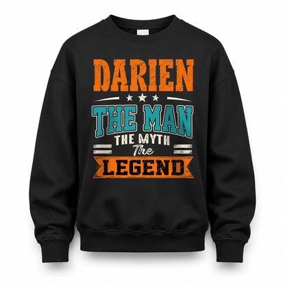 DARIEN HH F007 The Man The Myth The Legend Personalized Shirt – Gift for Men