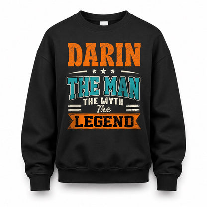DARIN HH F007 The Man The Myth The Legend Personalized Shirt – Gift for Men