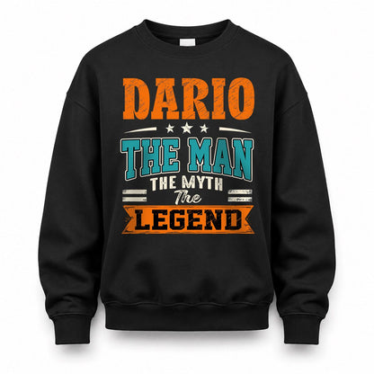 DARIO HH F007 The Man The Myth The Legend Personalized Shirt – Gift for Men