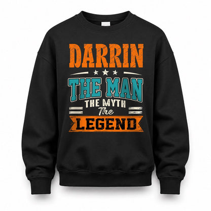 DARRIN HH F007 The Man The Myth The Legend Personalized Shirt – Gift for Men