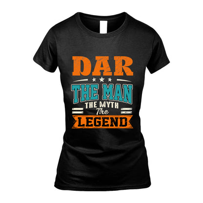 DAR HH F007 The Man The Myth The Legend Personalized Shirt – Gift for Men