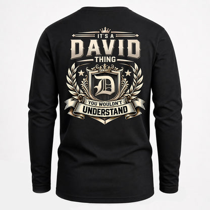 DAVID HH-F006 Thing Personalized Name T Shirt – You Wouldn’t Understand