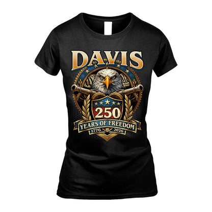 DAVIS HH88-K250-104...250 Years Of Freedom 1776-2026