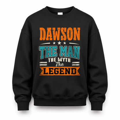 DAWSON HH F007 The Man The Myth The Legend Personalized Shirt – Gift for Men