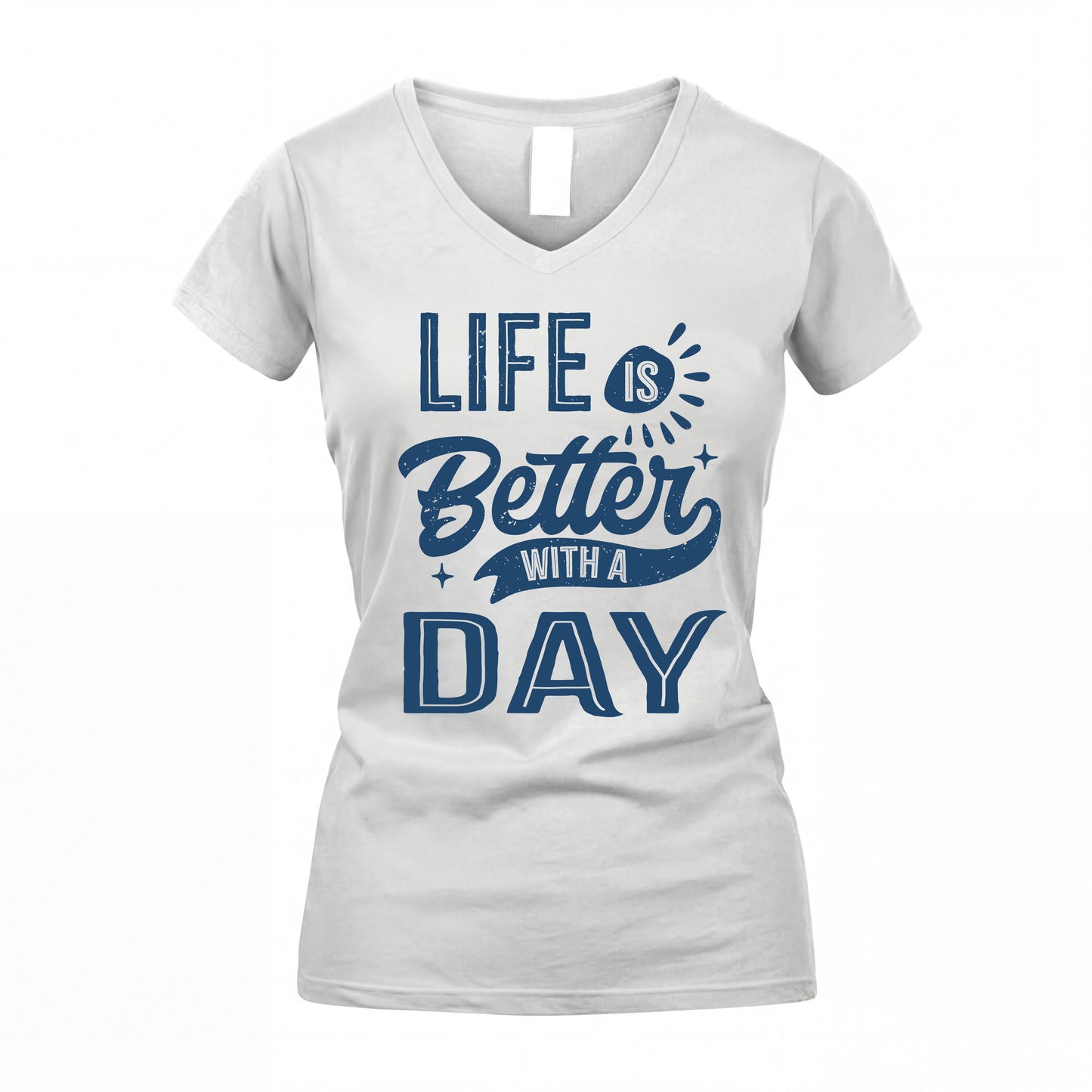 DAY HH88-K2–Personalized Name Quote T-Shirt Life Is Better With Unisex Gift