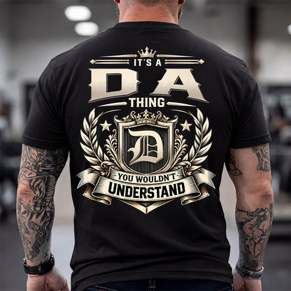 DA HH-F006 Thing Personalized Name T Shirt – You Wouldn’t Understand
