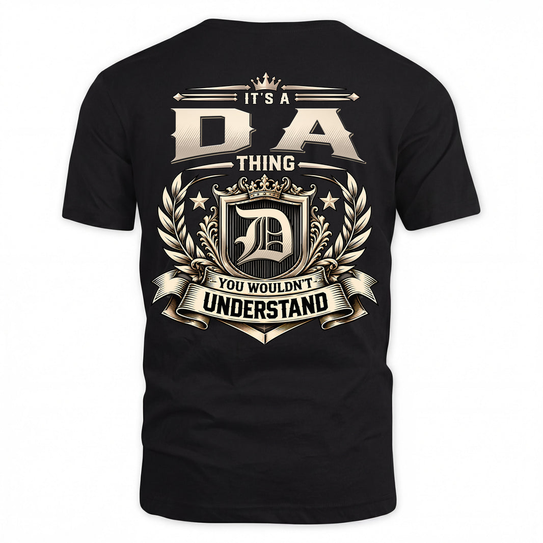 DA HH-F006 Thing Personalized Name T Shirt – You Wouldn’t Understand