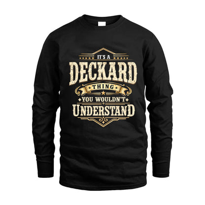 DECKARD HH-F009–Personalized Name Quote Apparel “It’s an NAME Thing You Wouldn’t Understand”