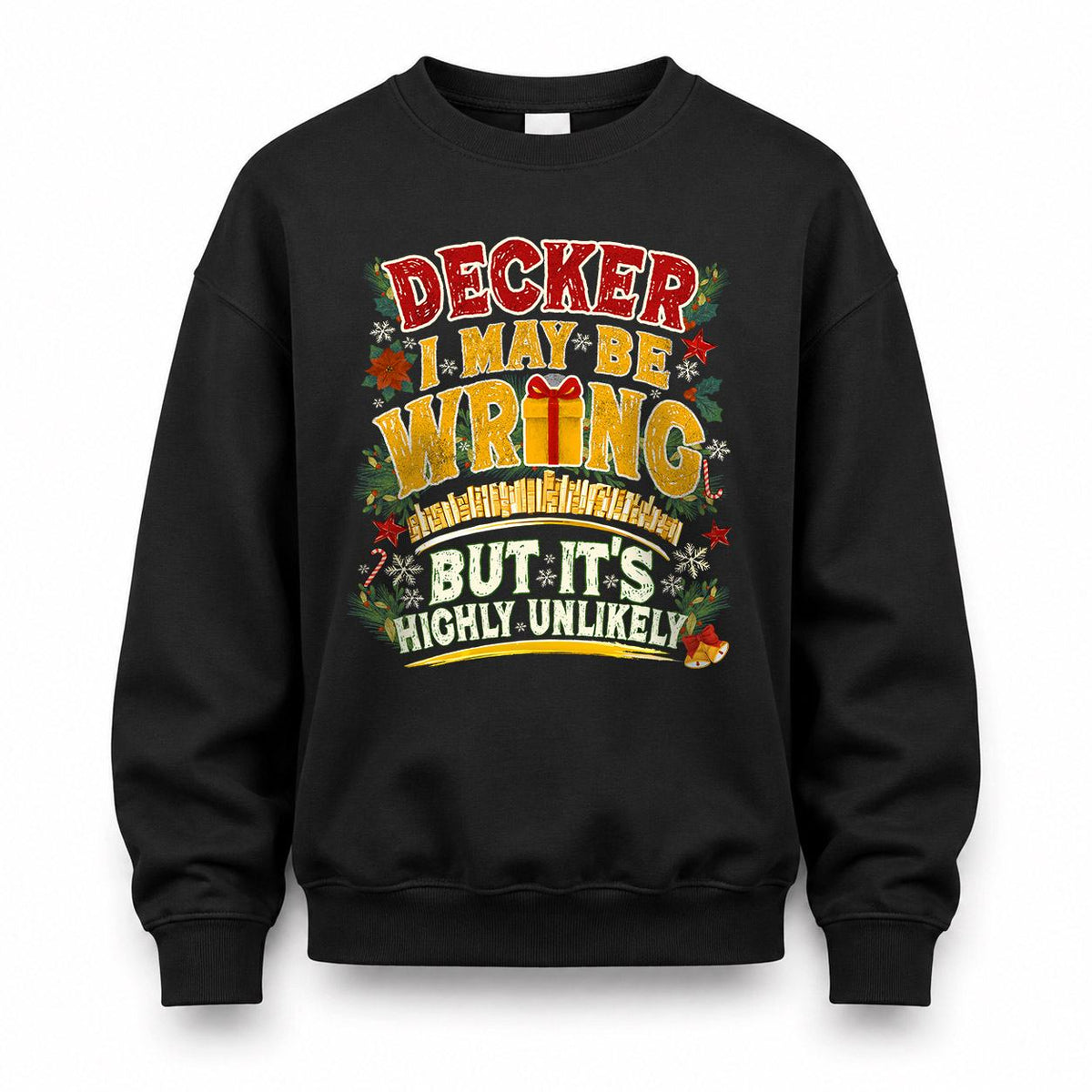 DECKER HH-F010 Personalized Name Funny Tshirt