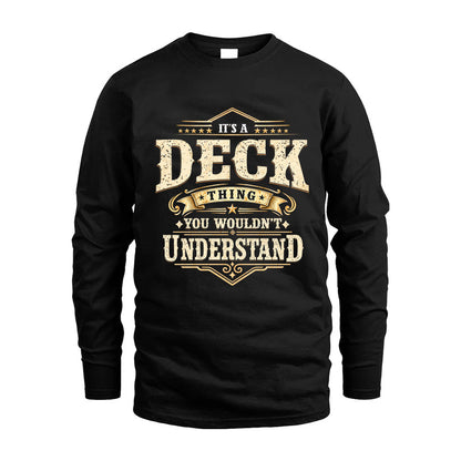 DECK HH-F009–Personalized Name Quote Apparel “It’s an NAME Thing You Wouldn’t Understand”