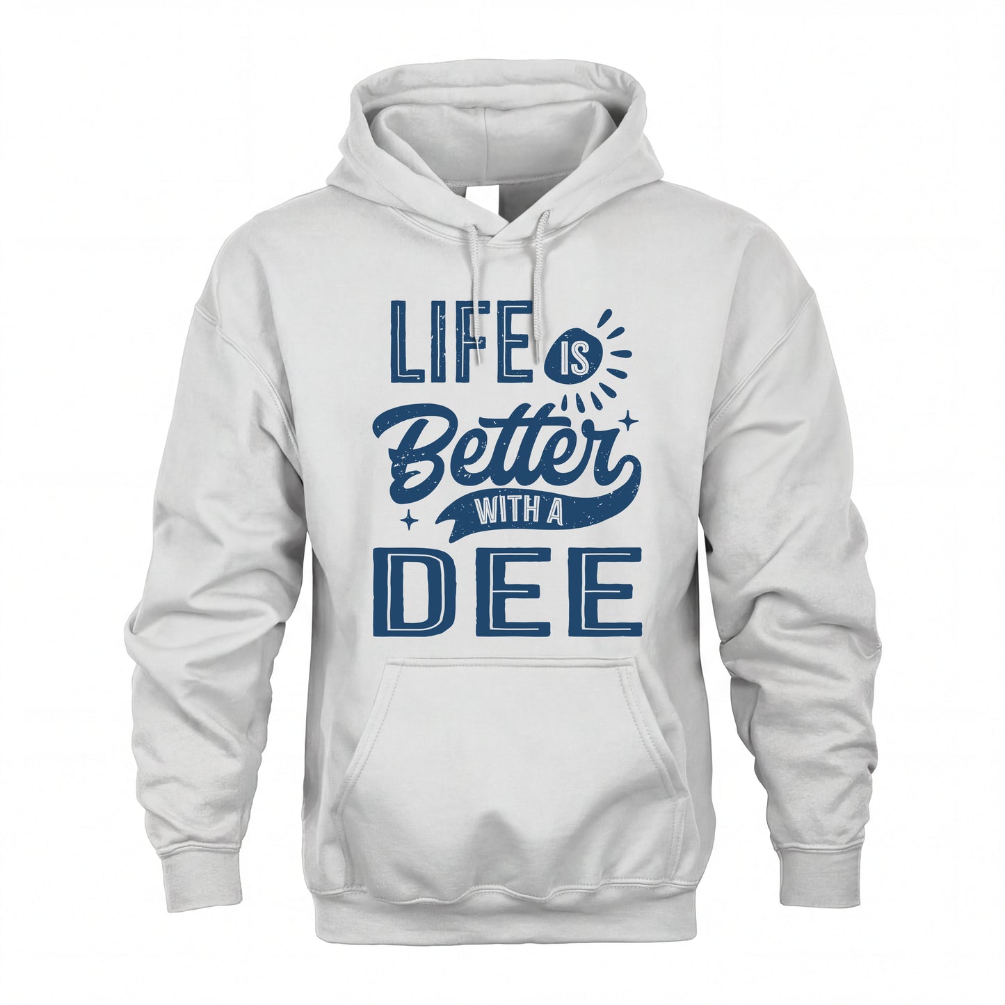 DEE HH88-K2–Personalized Name Quote T-Shirt Life Is Better With Unisex Gift