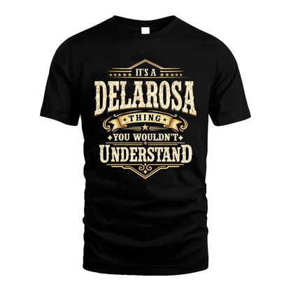 DELAROSA HH-F009–Personalized Name Quote Apparel “It’s an NAME Thing You Wouldn’t Understand”