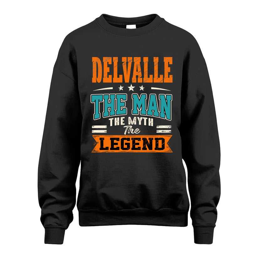 DELVALLE HH F007 The Man The Myth The Legend Personalized Shirt – Gift for Men