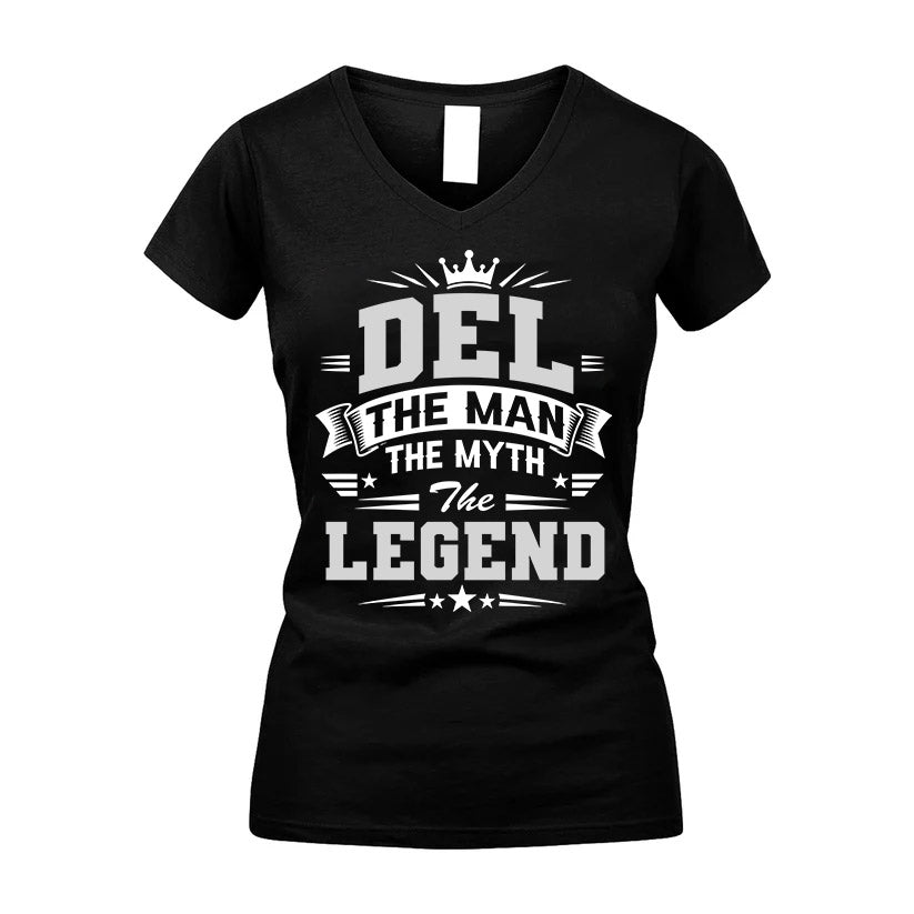 DEL HH F004 The Man The Myth The Legend Personalized Shirt – Gift for Men