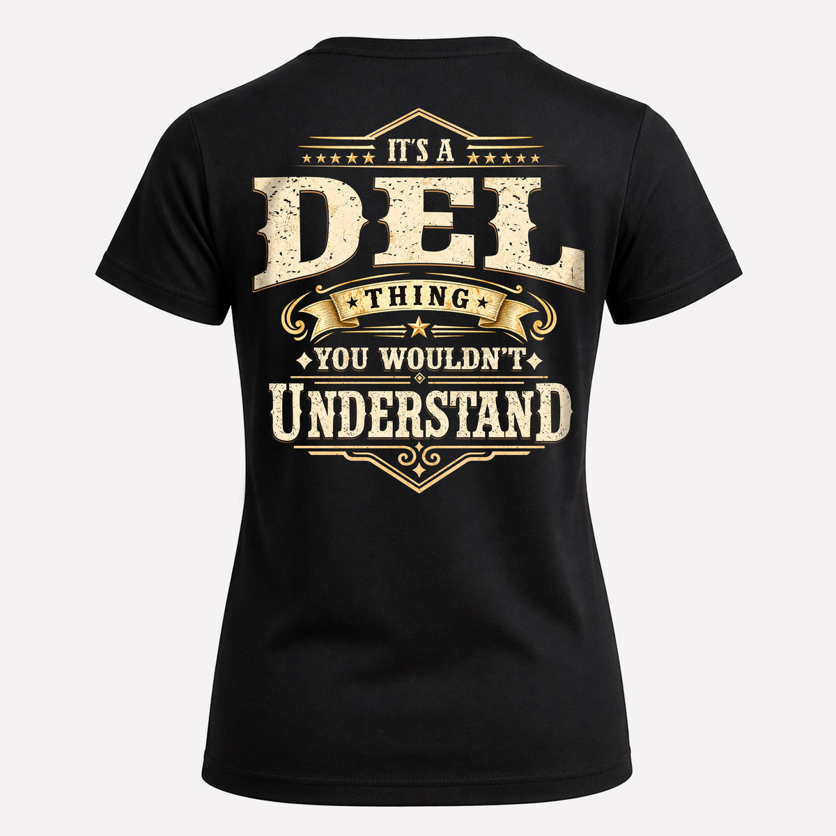 DEL HH-F003–Personalized Name Quote Apparel “It’s an NAME Thing You Wouldn’t Understand”