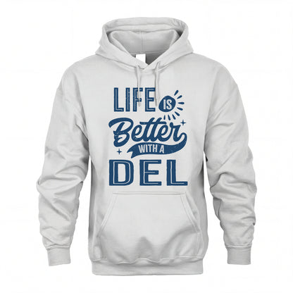 DEL HH88-K2–Personalized Name Quote T-Shirt Life Is Better With Unisex Gift