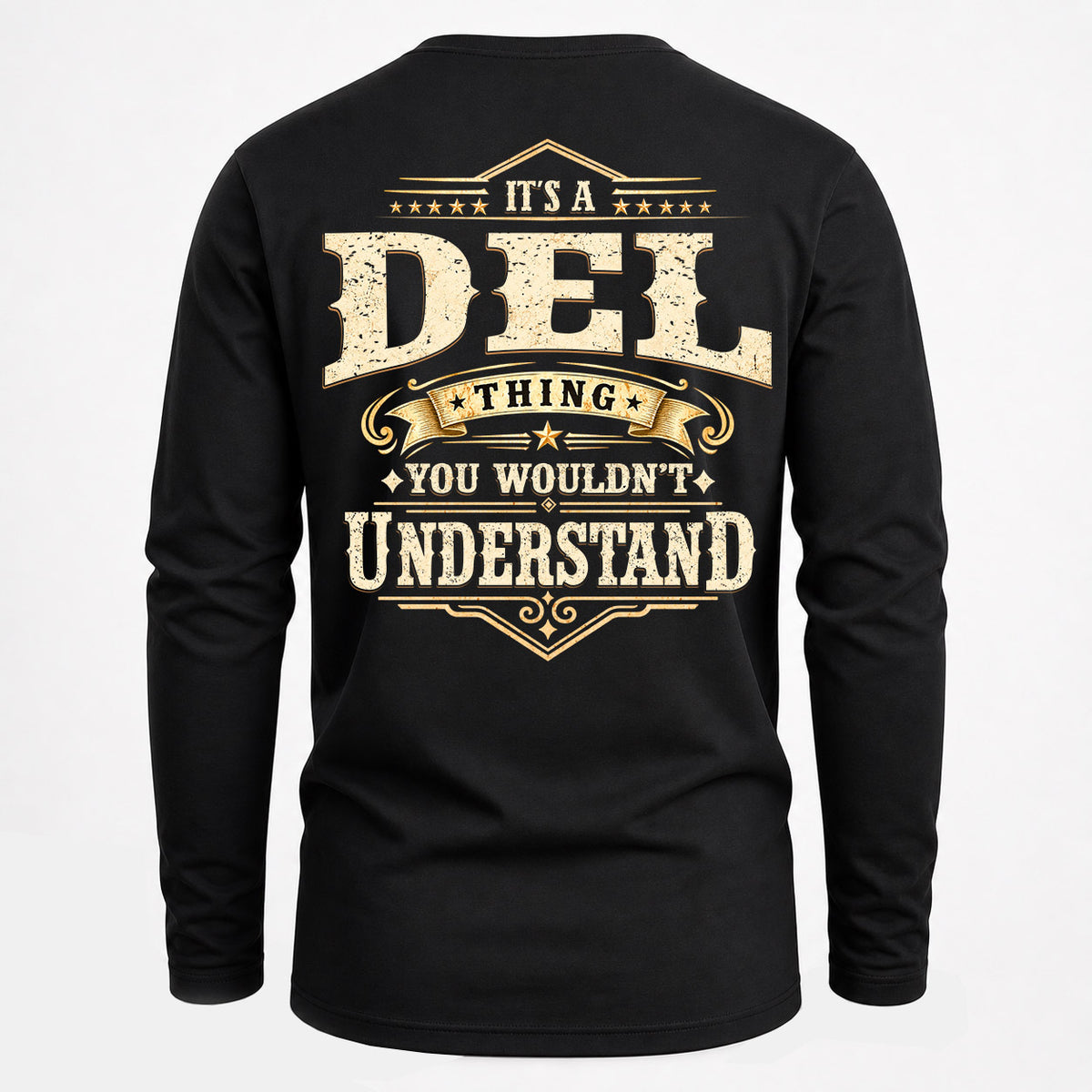 DEL HH-F003–Personalized Name Quote Apparel “It’s an NAME Thing You Wouldn’t Understand”