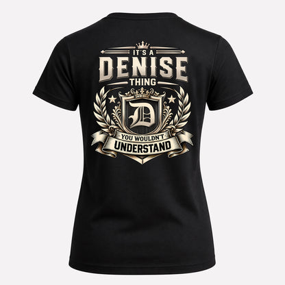 DENISE HH-F006 Thing Personalized Name T Shirt – You Wouldn’t Understand