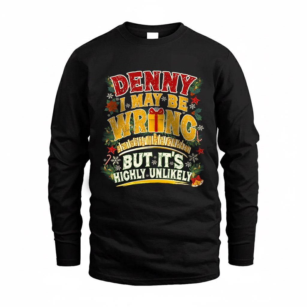 DENNY HH-F010 Personalized Name Funny Tshirt