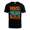 DENZEL HH F007 The Man The Myth The Legend Personalized Shirt – Gift for Men
