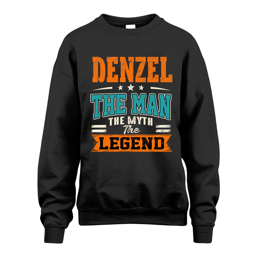 DENZEL HH F007 The Man The Myth The Legend Personalized Shirt – Gift for Men