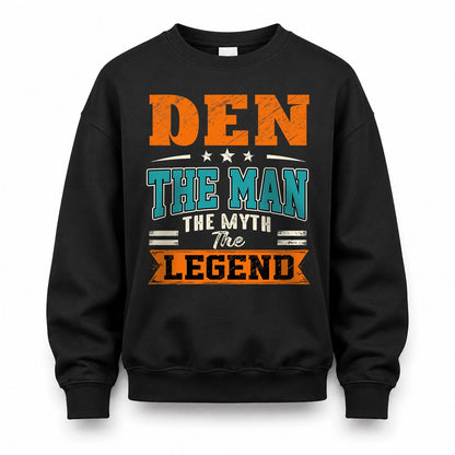 DEN HH F007 The Man The Myth The Legend Personalized Shirt – Gift for Men