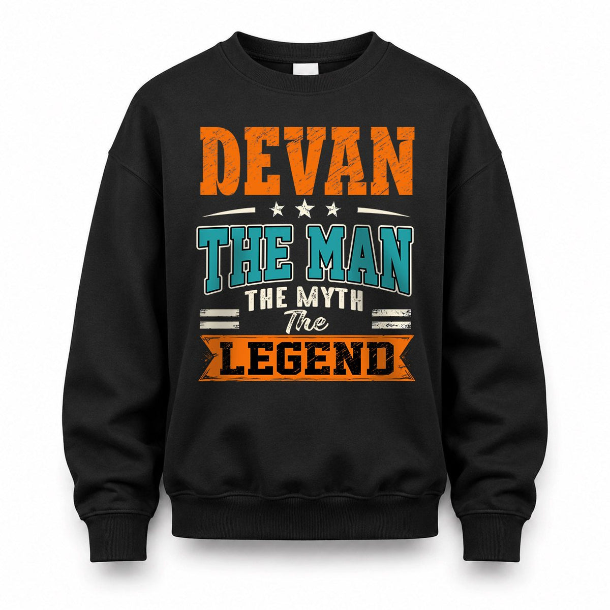 DEVAN HH F007 The Man The Myth The Legend Personalized Shirt – Gift for Men