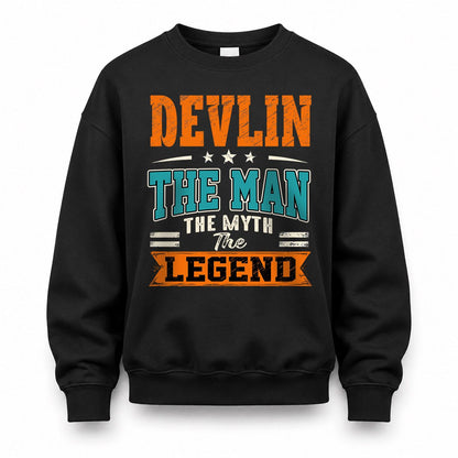 DEVLIN HH F007 The Man The Myth The Legend Personalized Shirt – Gift for Men